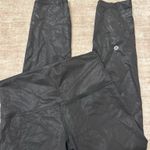 Lululemon  wunder train black foil leggings 23” size 6 Photo 2