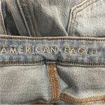 American Eagle Mom Jeans Light Wash Distressed Size 6 Photo 6
