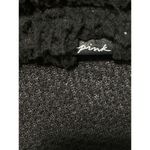 Victoria’s Secret Pink Women's Half Zip Pullover Sherpa Hoodie Black Size Medium Black Photo 10