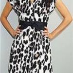 Nanette Lepore  Lucky Leopard Silk Dress Photo 6