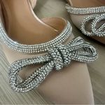 A New Day  Juliette bow rhinestone ballet flats champagne Size 5.5 Photo 2