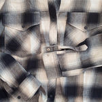 ZARA  Woman's Plaid Black & White Buttoned Shirt Photo 2