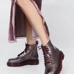 Sz 11 Women's Jelly Combat Military Boot Photo 0