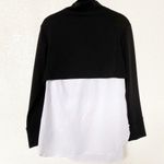 Drew Black Layered Side Button Mock Neck Top Size XS Photo 10
