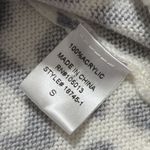 Andree by Unit  Gray and Pink Ribbed Knit Cardigan Sweater animal print v-neck Photo 5