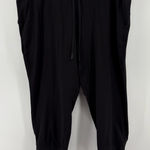 Lululemon Athletica Black crop joggers size 20 black Photo 0