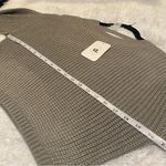 Elodie Crew Neck Knit Pullover Crop Sweater in Gray XS NWT Photo 2