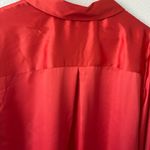 Sammy B Black History Month For Target NWT
Women's Satin Button Down Shirt XXL Orange Photo 3
