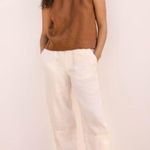 Everlane  The Linen High-Neck Tank size 8 Photo 0