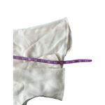 Reformation  Juliette Ivory Sweetheart Neckline Midi Dress High Slit Photo 5