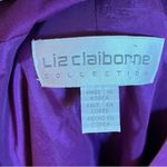 Liz Claiborne Liz‎ Claiborne Collection Purple Blazer Photo 3