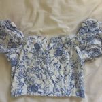 Altar'd State Floral Top Cropped Photo 0