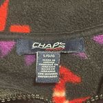 CHAPS  Sport Womens Aztec Navajo Fleece Vest zip up Jacket Tribal Western L Photo 5