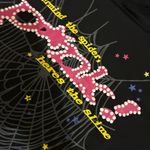 Spyder Sp5der Hoodie Pink! Black Size medium  Photo 2