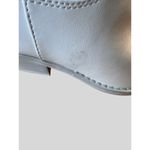 Soda White Western Cowboy Boots Embroidered Design Block Heel Size 5 Photo 10