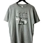 Urban Outfitters Speedtrap Diner Woodville Ohio T Shirt Gray XL Extra Large Pinup Girl Cotton Photo 0