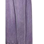 VTG Lavender Purple Soft Crochet Hem Elastic Waist Maxi Skirt XL Photo 5