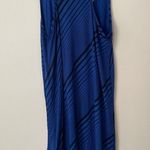 Caslon  Sleeveless Tank Midi Dress Blue Size Medium Photo 5