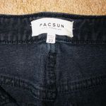 PacSun Black Denim Skirt Photo 2
