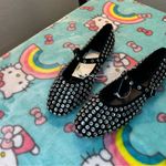 A New Day Issa Rhinestone Mary Jane Ballet Flats - Black size 7 mcbling Photo 2