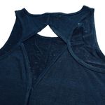 Athleta Breezy Tank Cutout Navy Blue Photo 8