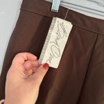 Levi Strauss & CO. NEW & Vintage Levi Strauss Bend Over Brown Dress Pants Waist Size 34 Petite Photo 3