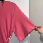 See By Chloe ✅ Casual Salmon Pink Side Cut Out Maxi Dress Picnic Brunch Photo 2