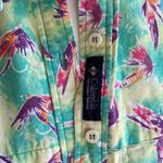 Columbia VTG 80s  Fly Fishing Button Down Short Sleeve Shirt Made in USA Photo 5