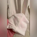 Cuddl Duds  white thermal jogger style leggings with side panels; size L Photo 2