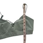 Alo Yoga Alo Interlace Strappy Sage Green Sports Bra X-Small XS‎ Yoga Athletic Athleisure Photo 4