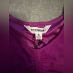 Steve Madden NWT  Got the Juice sleeveless top dark orchid size S Photo 6