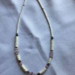 White rock and beads surfer necklace Photo 0