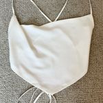 Peppermayo  White Satin Top Photo 0