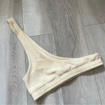 Peppermayo Terry Bra one shoulder womens Cream (size 6) Photo 3