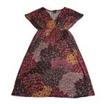 5th & Love V-Neck Paisley Floral Paisley Baby Doll Dress Size Medium Knee Length Photo 0