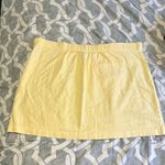 Old Navy  High-Waisted Linen-Blend Mini Skirt Sweet Butter Yellow Set Piece Photo 6
