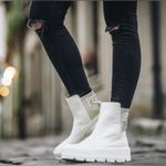 Puma Fenty x  Women’s Chelsea Sneaker Boot 'Vanilla Ice' Size 7 Photo 1