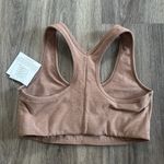 Beyond Yoga  Women's Brown Sports Bra Soft Tan Photo 1