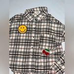 No Comment Sensory Flannel Button Down Shirt Photo 0