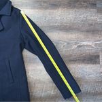 Levi's Blue Double Breasted Women's Medium Wool Blend Peacoat Coat Jacket Photo 5