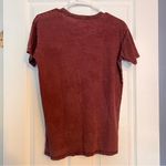 Aerie  Burgundy Short Sleeve Tee Photo 1