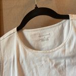 Christopher & Banks  Classic White Sleeveless Top medium Photo 2