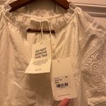 NWT MAYE lotus top Photo 4