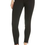 frame denim Women's Black Le High Skinny Ripped Raw Hem Ankle Jeans - Size 30 Photo 0