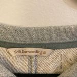 Soft Surroundings Large Top Sweatshirt Urban Chic Sage Green Comfy Soft Cotton Photo 10