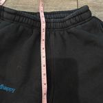 Madhappy  Black Local Optimist Feel Yourself Graphic Thick Fleece Sweatpants Photo 3