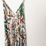 [World Market] Tropical Print Boho Oversized Jumpsuit NWT Size Small Medium S/M Green Photo 6