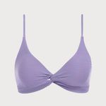 BERLOOK Purple Twist Backless Bikini TOP ONLY 45 Photo 5