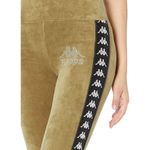 Kappa  Olive Green 222 Banda Stele Rhinestone Leggings, L NWT Photo 2