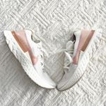 Nike  React Infinity Run Flyknitv Running Shoe in Sail Metallic Copper Photo 1